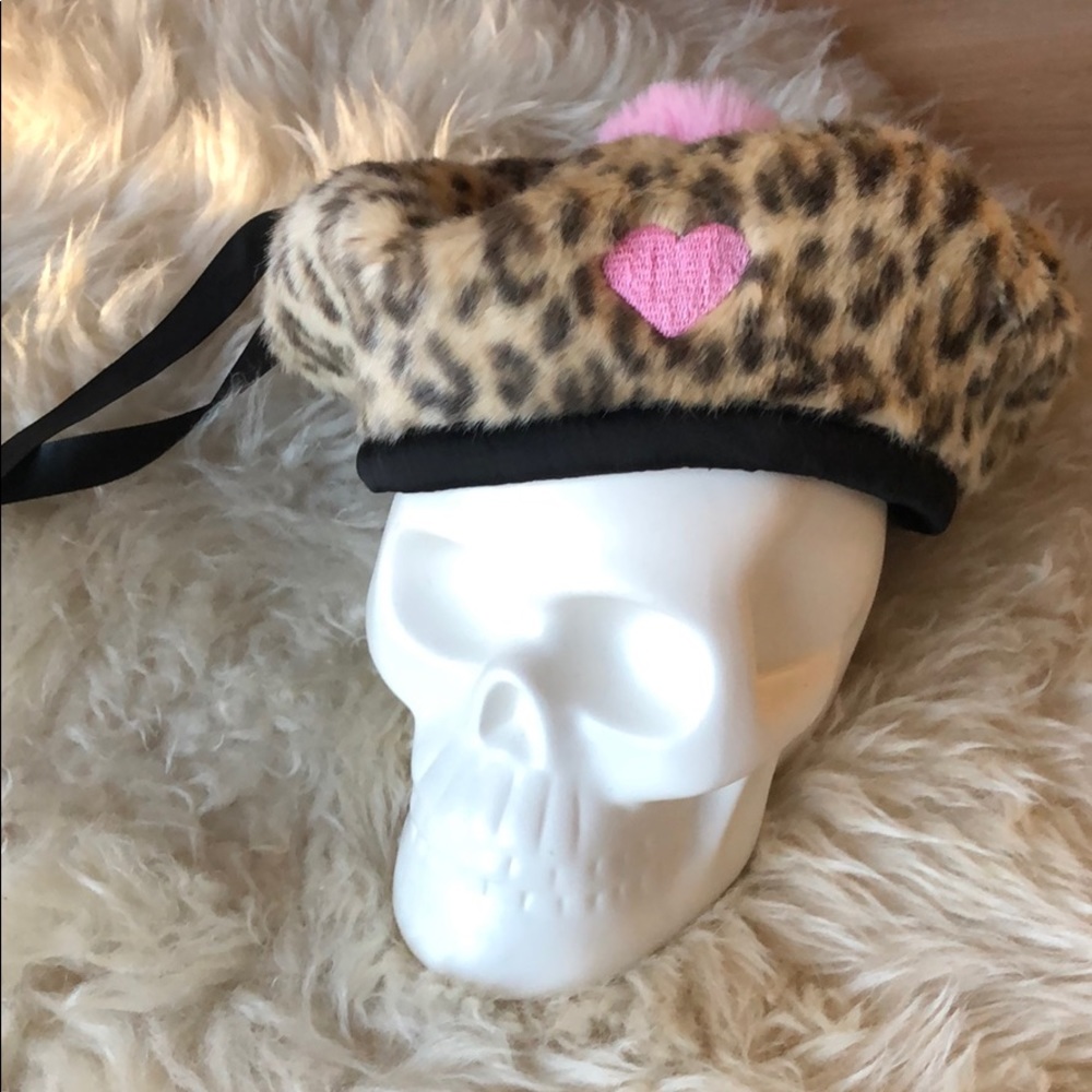 Lazy Oaf Leopard Beret